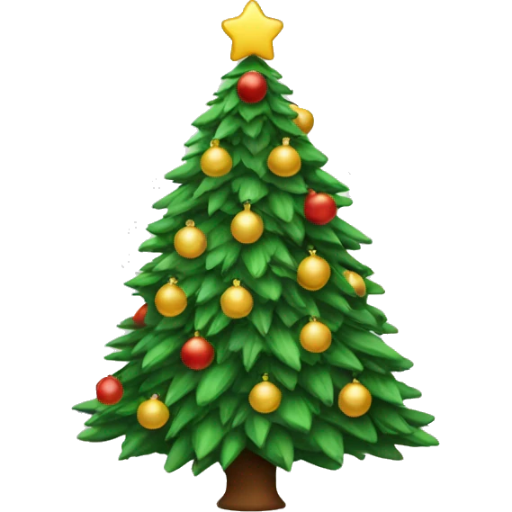 Christmas tree emoji