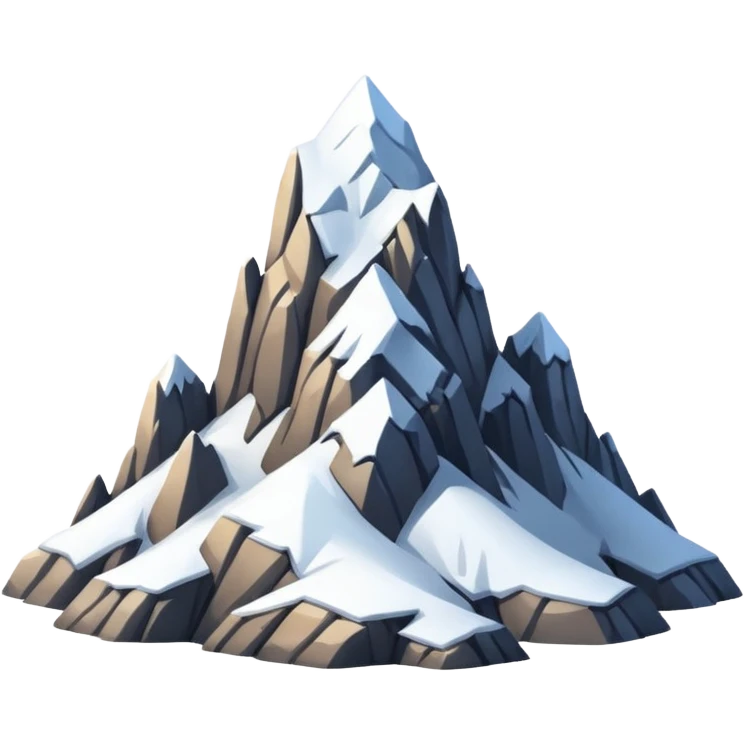 Mountain emoji