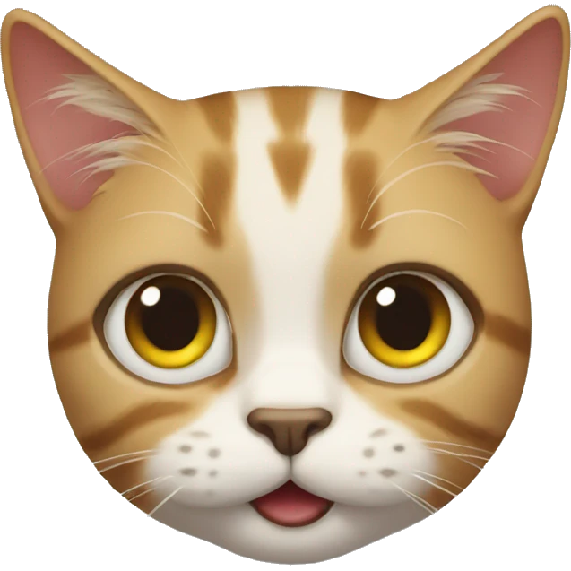 cat silly emoji