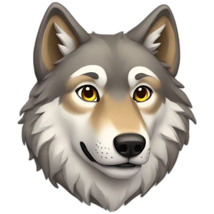 wolf emoji
