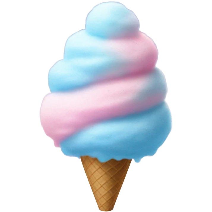 Cotton candy  emoji