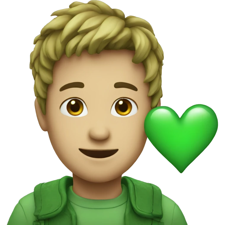 green heart emoji