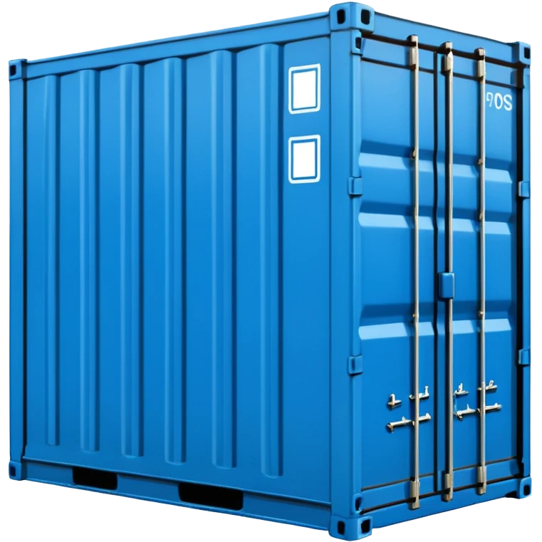 goods Contener emoji which is used for shipment of goods, single contaner emoji