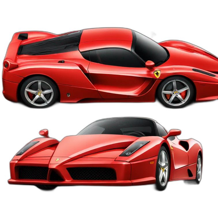 Red Ferrari Enzo emoji