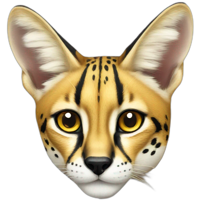 Serval emoji