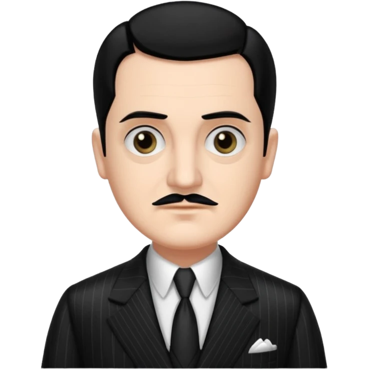 Gomez Addams
 emoji