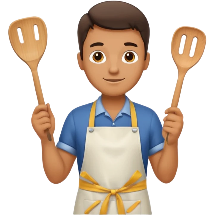 Guy cooking emoji