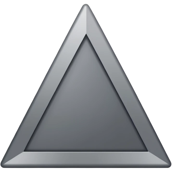 gray triangle emoji