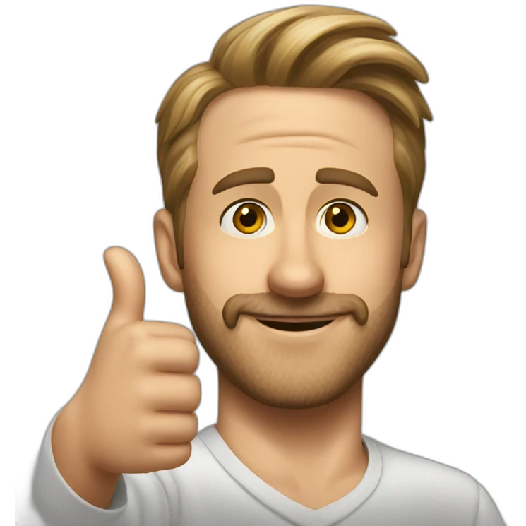 Ryan gosling thumbs up emoji