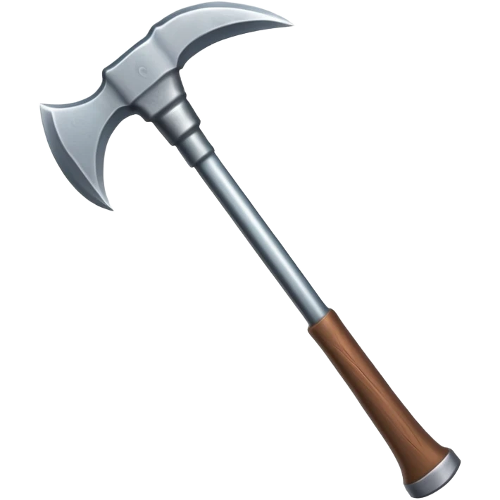 pickaxe double side emoji