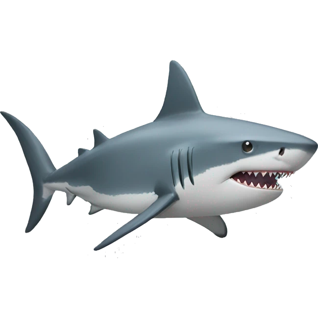 shark texting emoji