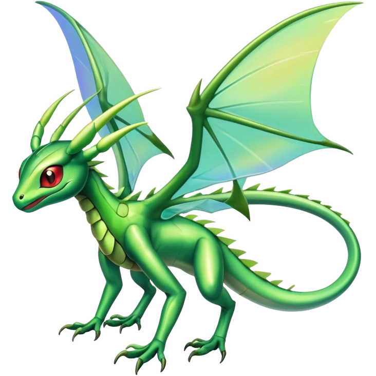 Shiny Exotic Flygon-Leafeom-Celebi-Scyther-Hybrid-Creature emoji