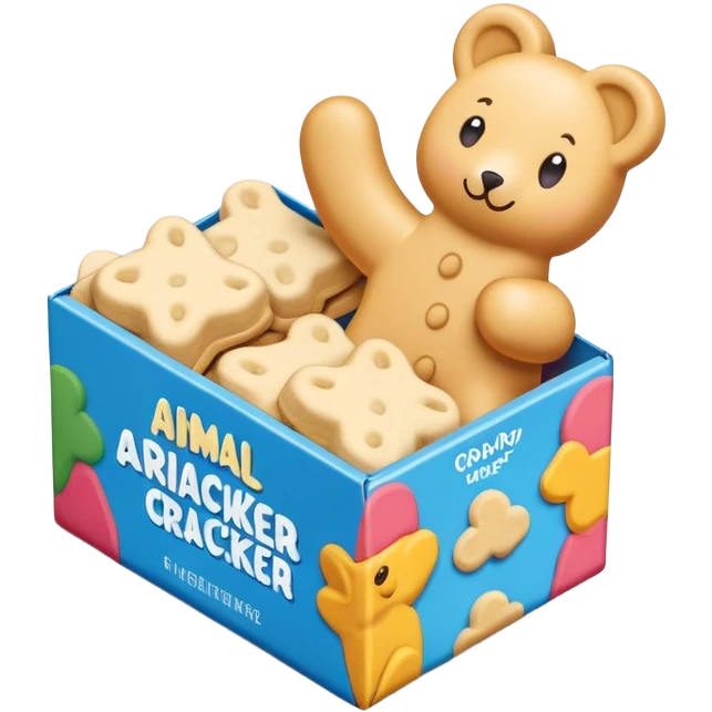 Animal cracker box emoji