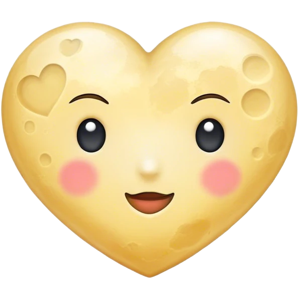 moon heart emoji