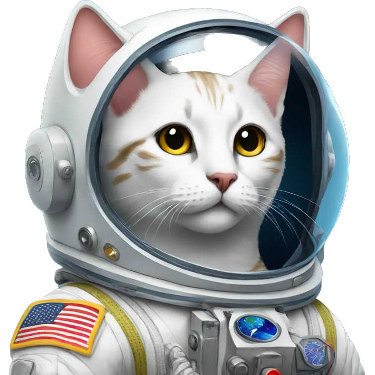 cat astronaut emoji
