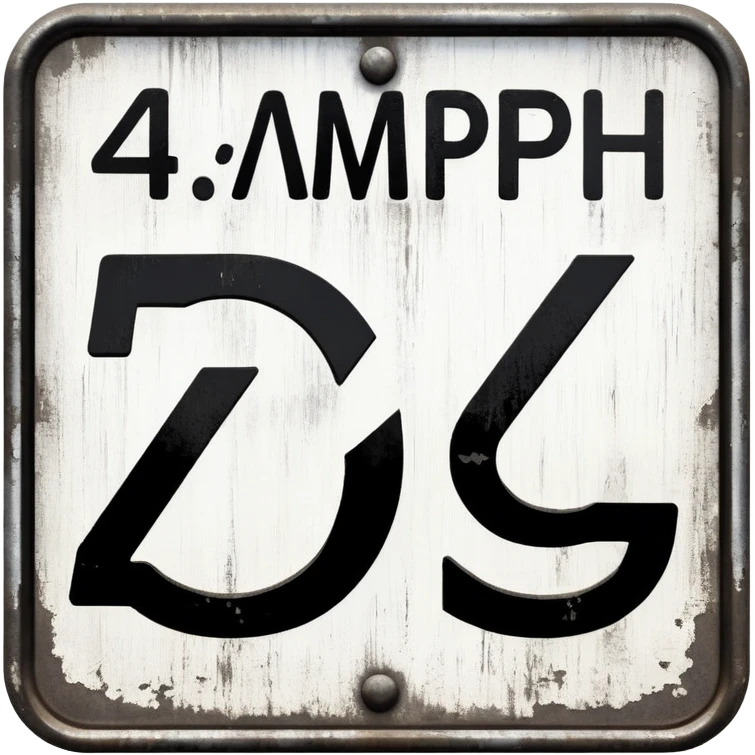 43 mph sign emoji