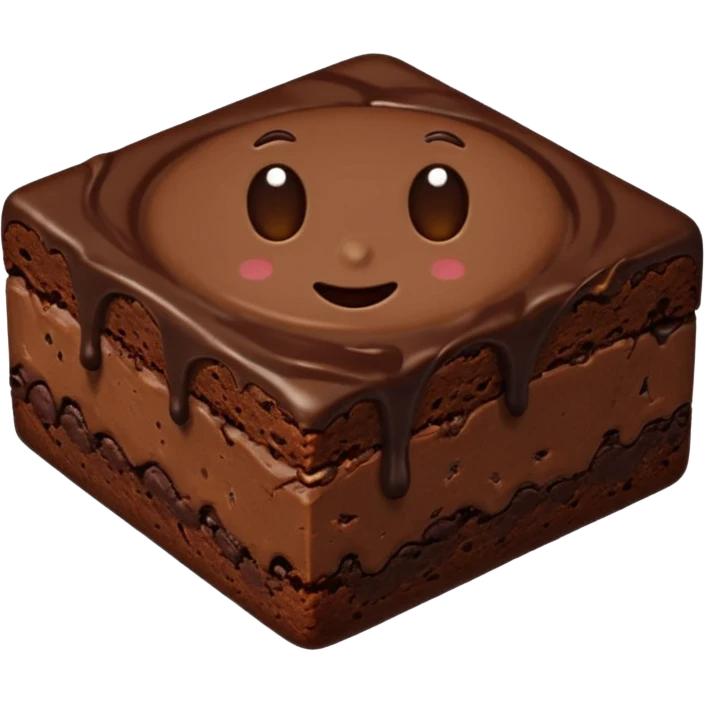 brownie emoji