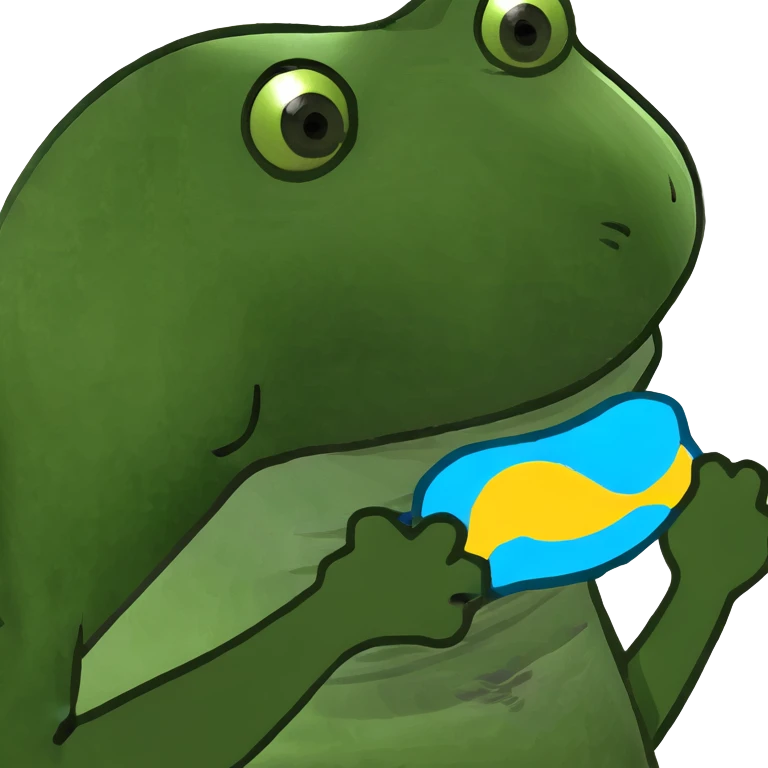 Frog emoji