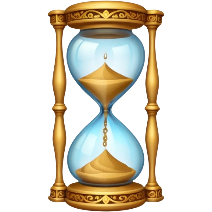 ancient colorful hourglass emoji