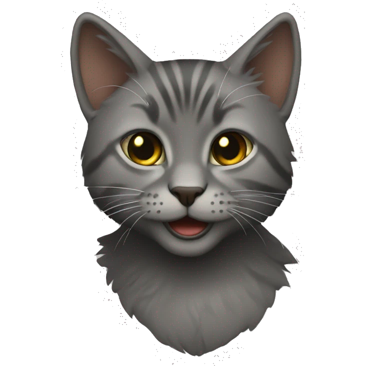 черная кошка emoji