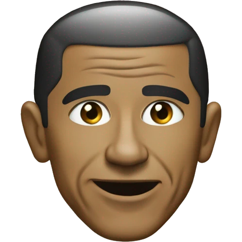 Obama on the barbeque emoji