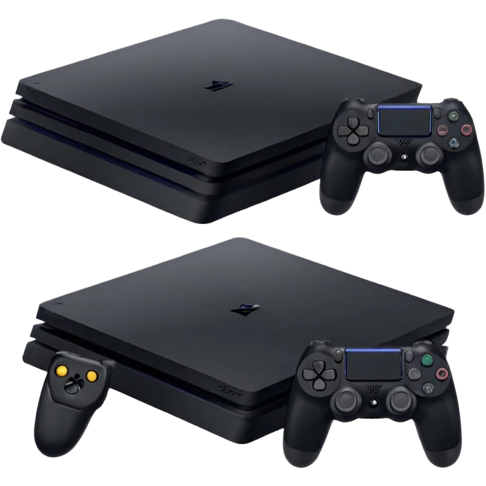 ps4 slim console only emoji