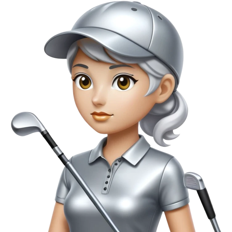sorayama golfing emoji