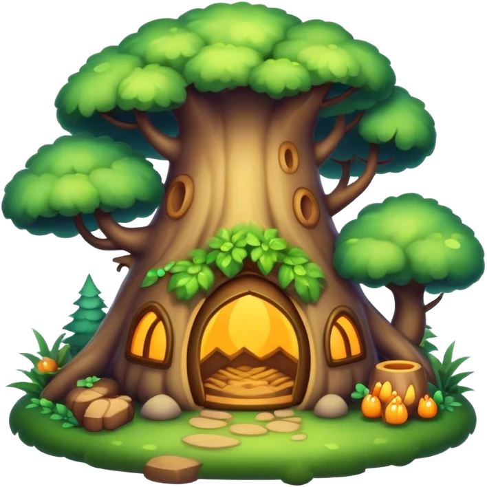 Cozy Fantasy Forest emoji