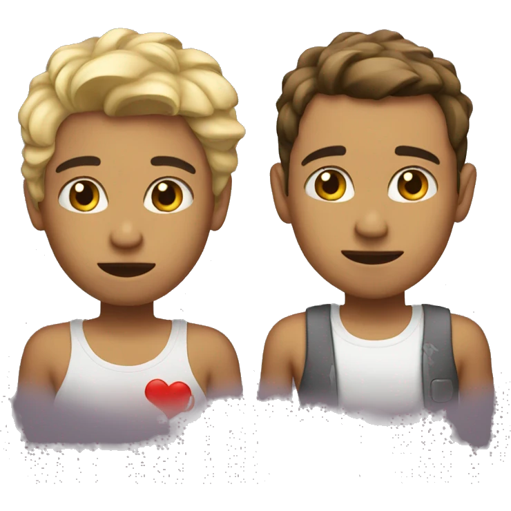Love and hate emoji