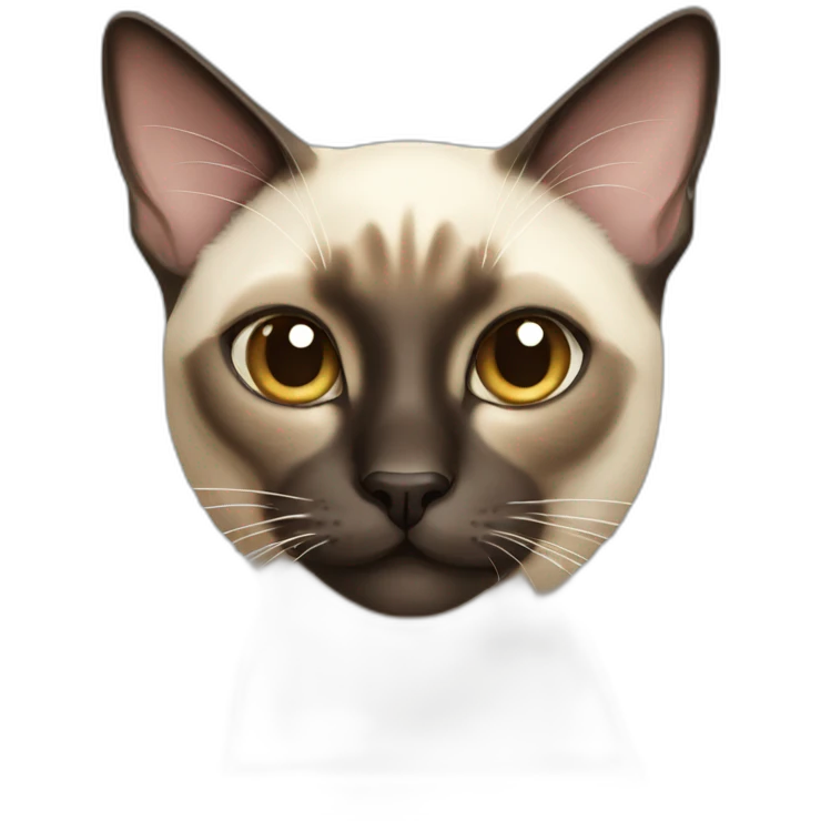 Siamese cat emoji
