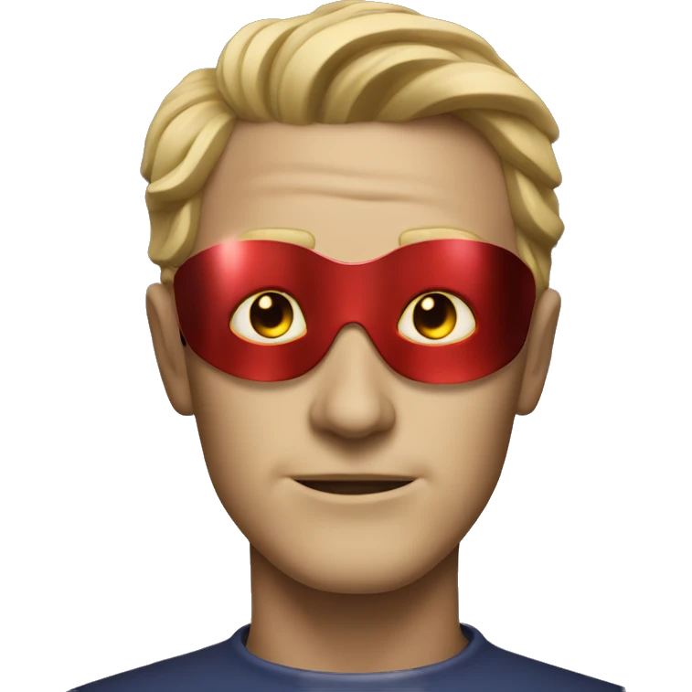 homelander with laser red eyes emoji