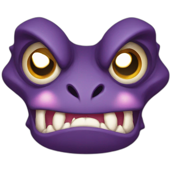 angry Lizard face  emoji