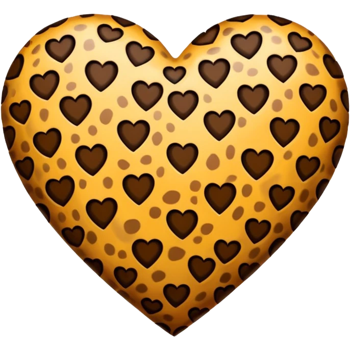 Cuore leopardato emoji