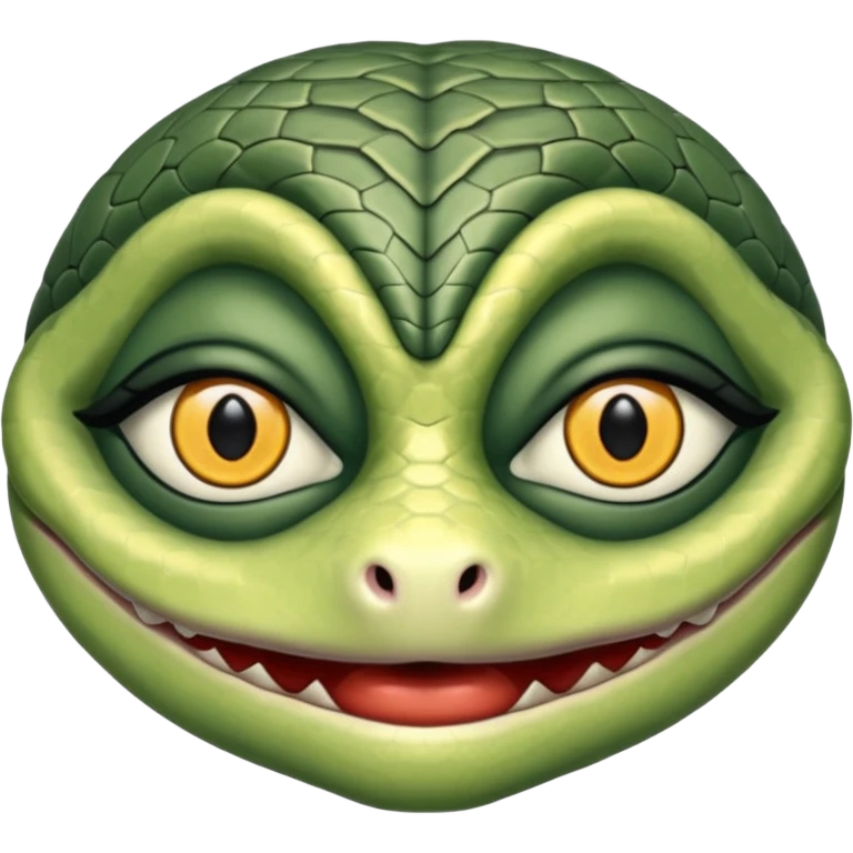 Snake eyes emoji