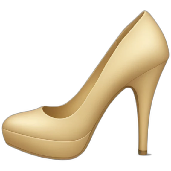 blond woman just high heels emoji