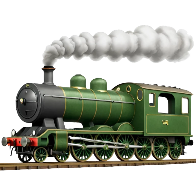 GWR 1400 Class green color  emoji