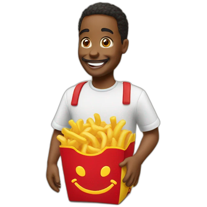 Happy meal emoji