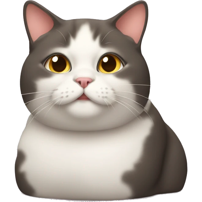 Fat cat emoji