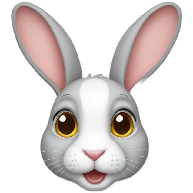 English rabbit emoji