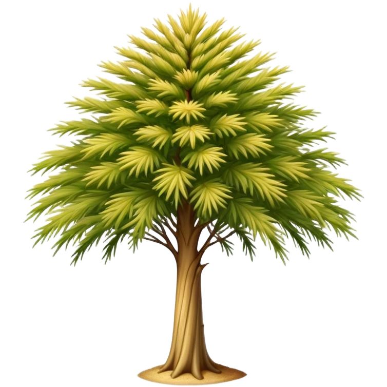 Cinematic Realistic Allocasuarina Emoji, Tall and elegant, with long, needle-like foliage that gives the tree a fine, wispy appearance. The tree’s soft, golden-brown color adds warmth to the landscape. Soft glowing outline, capturing the essence of Australian beauty, strength, and serenity in an allocasuarina tree! emoji