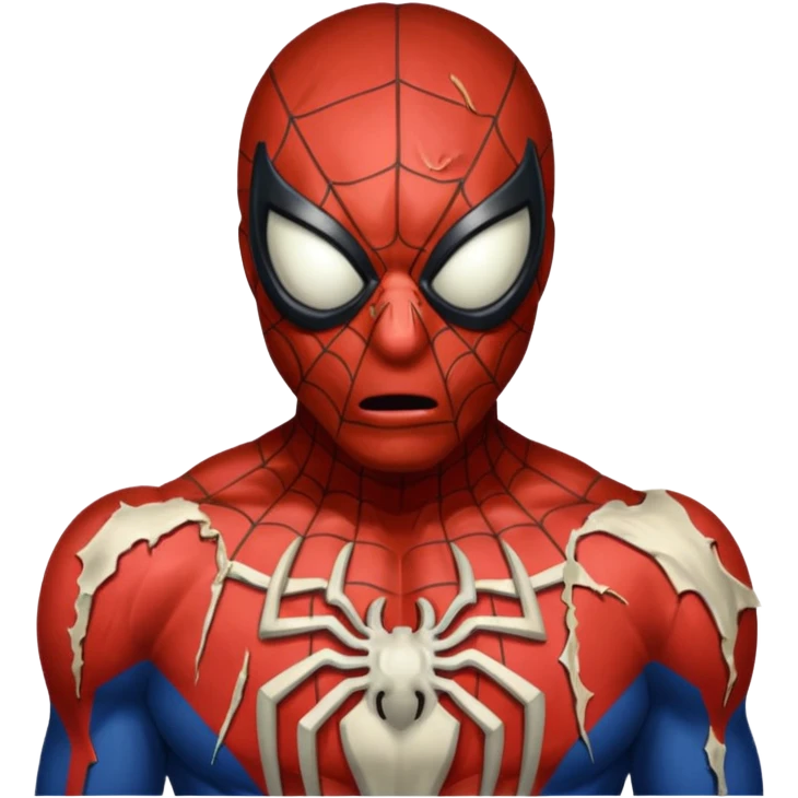 HOMEM ARANHA ZUMBI ROSTO emoji