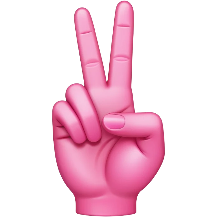 Pink middle finger  emoji