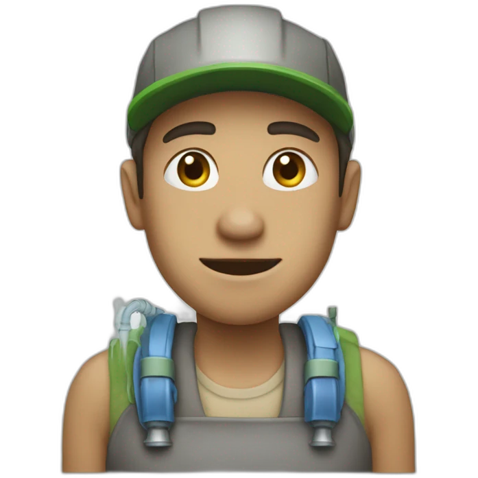 human-irrigator emoji