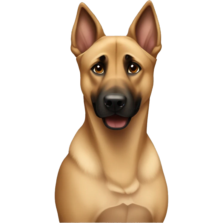 blond boy calin malinois emoji