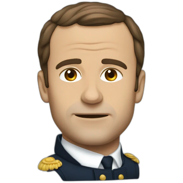 Macron qui dort emoji