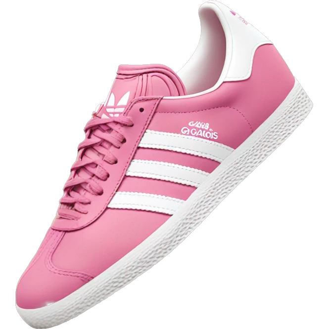 Adidas Gazelle Schuhe pink  emoji