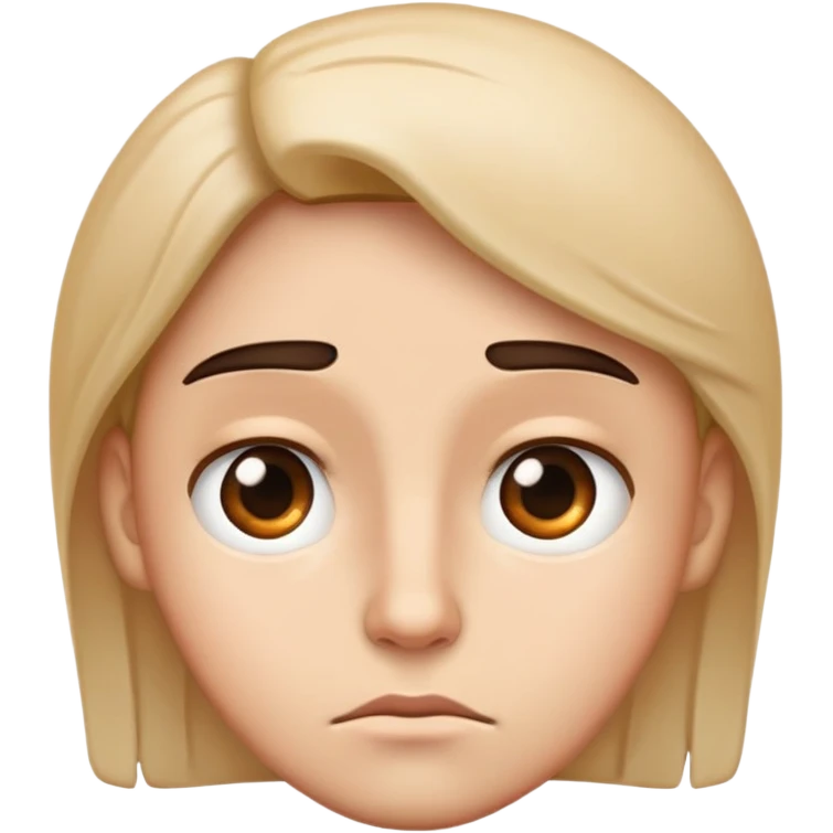 face who is not impressed emoji