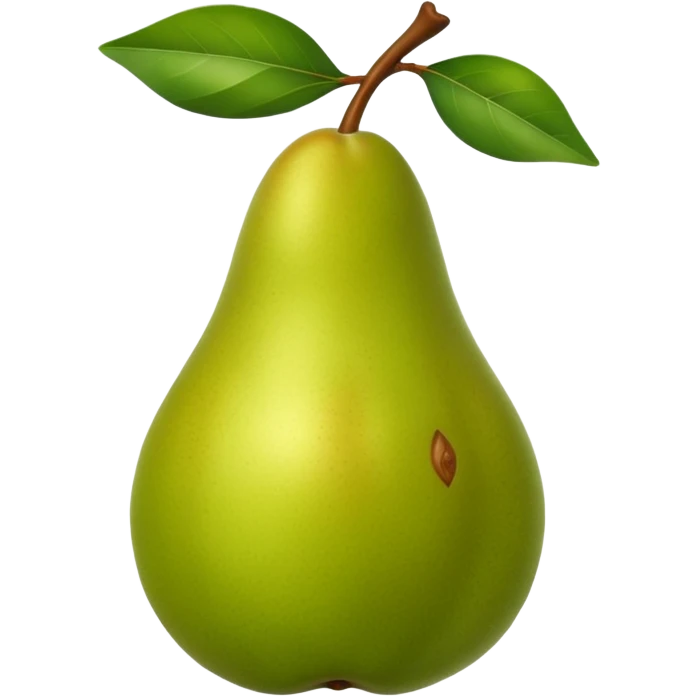Royal pear emoji