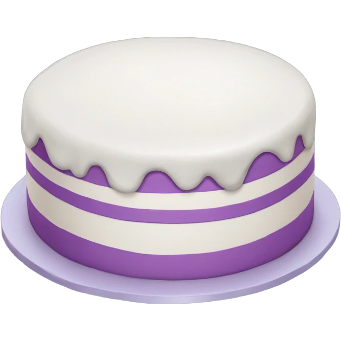 a simple cake emoji