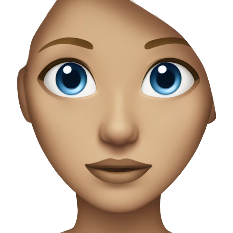 Women  blue eye blonde  hair  emoji